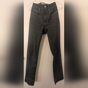 Everlane The High Rise Straight Jean Size 24 Regular - Dark Wash